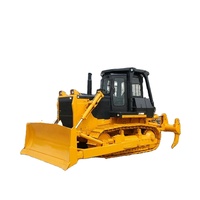 Machine d'ingénierie à forte traction, équipement chenillé à lame inclinable droite de 6,4 m³, modèle SD22-3, avec cabine scellée et amortisseurs