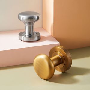 Новая дверная ручка для душевой комнаты, мебель для ванной комнаты, твердая латунь, фиксированные черные дверные ручки для межкомнатных дверей - Product Image 3