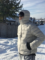 Veste en duvet réversible pour homme personnalisée, durable, luxueuse, légère et chaude, nouvelle veste épaisse pour l'hiver