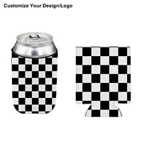 Vente en gros/sur mesure : Manchon isotherme en néoprène pour canettes de bière et de soda de 12 oz, avec impression par transfert thermique, 8 modèles