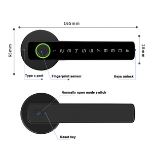 Glomarket Tuya Ble Smart Lock Security Electronic Keyless Smart Deurklink Lock Binnenkamerslot - Product Image 6