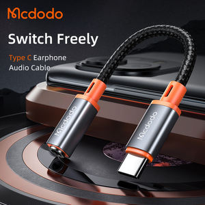Mcdodo <span class=keywords><strong>USB</strong></span> tipo C a conector de auriculares de 3,5mm 3,5 AUX Cable <span class=keywords><strong>USB</strong></span> C adaptador Cable de Audio para Samsung Xiaomi Mi10 HUAWEI P30 Oneplus 9 - Product Image 2