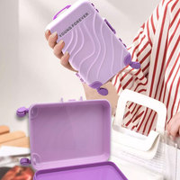 Sac à main tendance, mini valise en plastique, boîte d'emballage avec miroir, sac cosmétique, boîte d'emballage pour cadeaux promotionnels de marque cosmétique