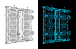 จอวิดีโอติดตั้งภายนอกอาคารแบบคงที่ ความสว่างสูง กันน้ำ สำหรับแสดงโฆษณา - Product Image 6