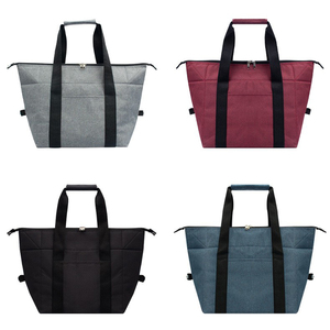 Sac isotherme réutilisable en PEVA Oxford avec logo personnalisé pour courses, pique-niques et sorties en plein air - Product Image 3