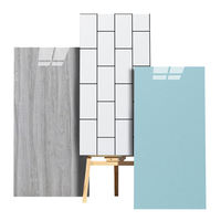 Carreaux muraux autocollants en PVC, papier peint 3D, carreaux de cuisine, matériau de décoration moderne flexible pour villa, usage domestique et hôtelier, imperméable