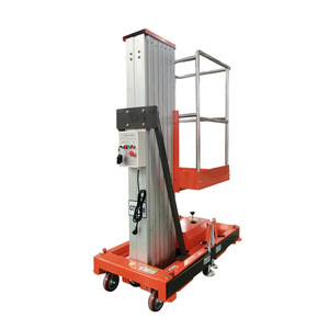 Piattaforma di Sollevamento Elettrica Monoposto 6M 8M 10M, Elevatore Personale, Ponteggio Elettrico - Prezzo di Fabbrica - Product Image 4