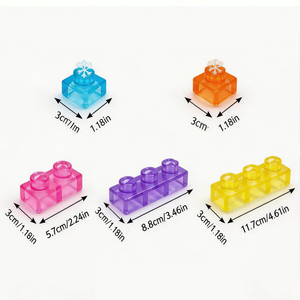ของเล่นบล็อกเจลลี่นุ่ม 3 มิติ 40 ชิ้น ลดราคาพิเศษ ของเล่นเสริมพัฒนาการ คลายเครียด ของขวัญส่งเสริมการขายสำหรับเด็ก - Product Image 6