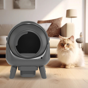 Litière automatique pour chat <span class=keywords><strong>ELSPET</strong></span> avec commande intelligente par application, facile à démonter et à laver - Product Image 1