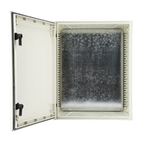 Boîtier de commande IP66 extérieur IK08 V0 ignifuge en fibre de verre POLYESTER étanche SMC Montage sur poteau Boîte de jonction