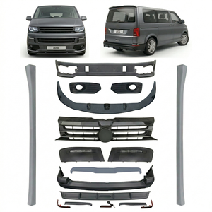 กระจังหน้ารถยนต์รุ่น <span class=keywords><strong>T5</strong></span>.1 Transporter Facelift ปี 2010 2011 <span class=keywords><strong>2012</strong></span> 2013 2014 รุ่นสปอร์ต ชุดแต่งทดแทน - Product Image 1