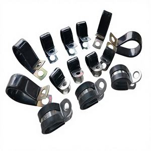 ตัวหนีบสายเคเบิลและสายยางแบบปรับได้ ทำจากสแตนเลส พร้อมห่วงยางรองรับแรงกระแทก ระบบวัดแบบเมตริก รับน้ำหนักได้ 1000 กิโลกรัม - Product Image 4