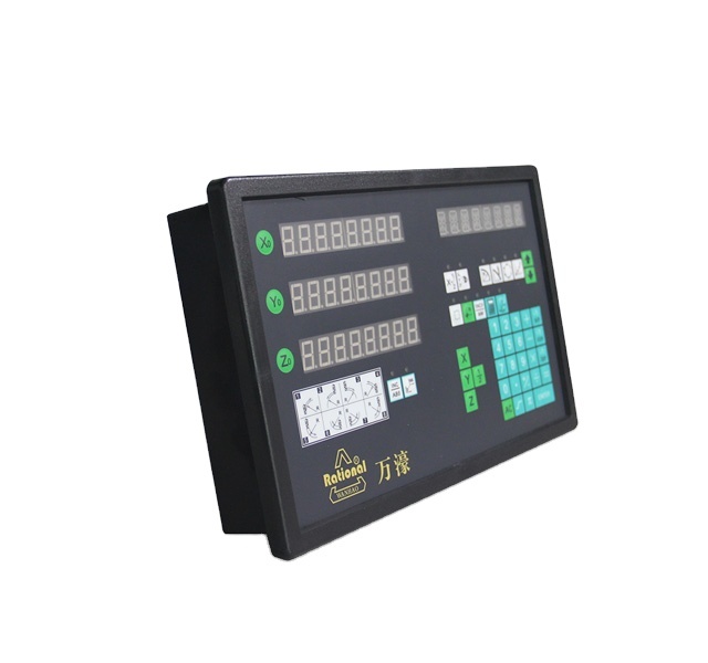 Rational China OEM 3 Axis Lathe Dro Sino Signal Digital Readout Display DRO Kit 0.5-5um Resolution Aluminum Alloy Plastics Glass