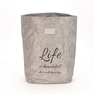 Bolsa Térmica Plegable de Kraft Tyvex para Almuerzo, Bolsa de Reparto de Aluminio, Muestra Gratis, Gran Venta - Product Image 3