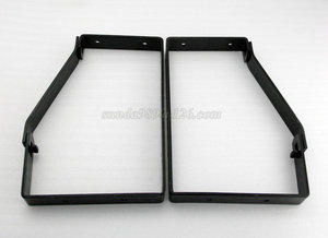 Support mural en fer forgé noir mat, 1 pièce, fixation <span class=keywords><strong>amovible</strong></span> - Product Image 6