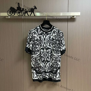 Camiseta de Manga Larga para Hombre Therm2025DC de Diseño de Lujo, 100% Algodón de Primera Calidad, Estampado a Mano, Transpirable, con Contraste - Product Image 5