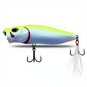 Señuelo de <span class=keywords><strong>Pesca</strong></span> POPMAX de 80 mm y 15 g, Señuelo de Superficie Tipo Popper para <span class=keywords><strong>Pesca</strong></span> de Bagre, Señuelo Artificial Duro de ABS para <span class=keywords><strong>Pesca</strong></span> en Agua Salada y Dulce, HCP01 - Product Image 5