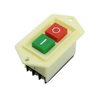 Interruptor de botón de parada de LC3-10, 10A/380V, máquina de corte, amoladora de taladro de mesa
