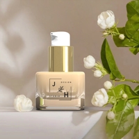 Botol Kaca Kosmetik Cair Mewah 30ml 50ml OEM ODM Pabrik dengan Pompa