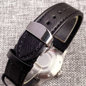 Sterile <strong>Watch</strong> NH35 PT5000 Pilot Diver Mechanical <strong>Watch</strong> Men Snake <strong>Orange</strong> Hand Sapphire Crystal <strong>Dive</strong> 200m Waterproof - Product Image 5