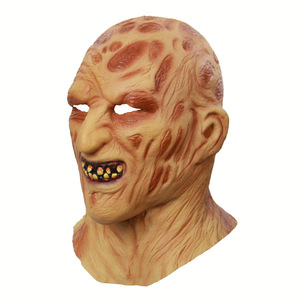 Máscara de Látex de Terror con Rostro Quemado, Monstruo, Cabeza de Caravana, Cara Podrida, Zombie, Anciano, Rostro Melancólico, para Halloween y Festival de Fantasmas - Product Image 3
