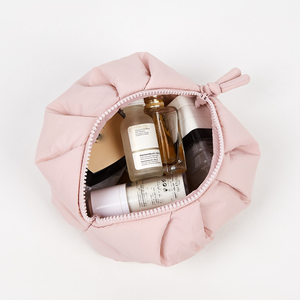 Neceser de Viaje de Gran Capacidad, Organizador de <span class=keywords><strong>Maquillaje</strong></span> con Diseño Amplio y Bonito, para Guardar <span class=keywords><strong>Brochas</strong></span> y Artículos Esenciales de Viaje, Bolsa de Cosméticos para Chicas - Product Image 4