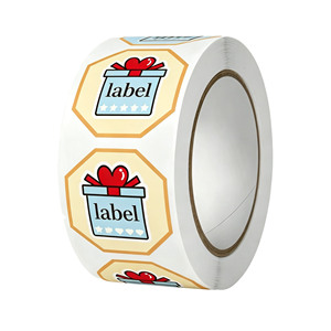 Étiquettes cadeaux personnalisables en rouleau, autocollants adhésifs en vinyle imperméable, couleurs CMYK, pour cosmétiques, mascara, perruques - Product Image 2