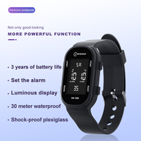 Montre de sport étanche MINGRUI pour enfants et adolescents, écran LCD carré arrondi, lumineuse, résistante aux éclaboussures 30M, batterie 3 ans, alarme, calendrier, 6 couleurs, OEM