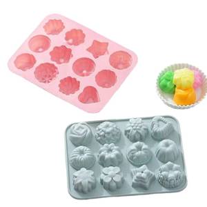 Different Flower Fondant <b>Silicone</b> <b>Baking</b> DIY Molds for Cake Decorating Tools - Product Image 1