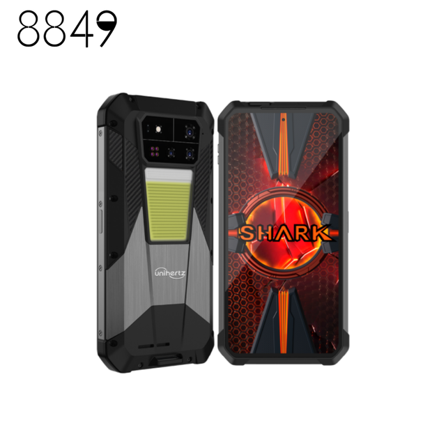 Unihertz 8849 Shark 3 5G Rugged Smartphone 8849 Latest 16+512GB Android 14 System 8300 Chip Factory Hot Sale