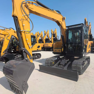 Hiệu quả cao 8 tấn thiết bị nặng thủy lực máy xúc xe85f New backhoe điện máy xúc với 4130 mét Max. digging Chiều rộng - Product Image 3