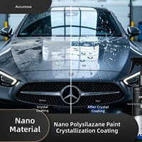 Solution de nano-revêtement automobile avancée, pulvérisation rapide de polysiloxane et polysilazane, protection de la peinture automobile et restauration de la brillance