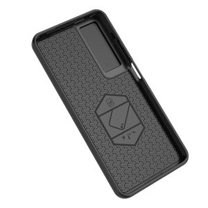 Cubierta de teléfono de lente protectora de PC de plástico duro a prueba de golpes de lujo con funda de soporte para <span class=keywords><strong>OPPO</strong></span> Realme C65 4G - Product Image 2