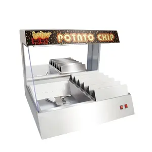 0.8m Commercial Counter Top Potato Chips Warming Station