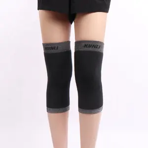 Custom Cotton Soft Warm Protector Elastic Compression Brace Knee Sleeve Support Knee Pads For Sport Protection
