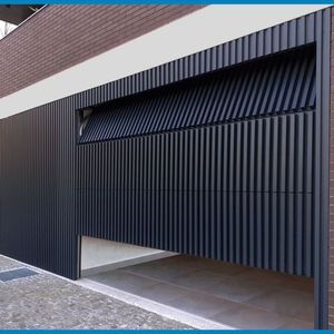 Cadre en acier résistant à la corrosion Construction aérienne sectionnelle/Caractéristiques résistantes aux chocs de <span class=keywords><strong>garage</strong></span> Verre Prix direct d'usine - Product Image 1