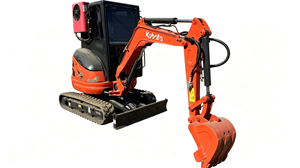 รถขุดขนาดเล็ก Kubota U30 U20 U17 มือสองจากญี่ปุ่น พร้อมปั๊มสำหรับงานก่อสร้าง จากรถขุด Kubota U30 U40 มือสองจากญี่ปุ่น - Product Image 1