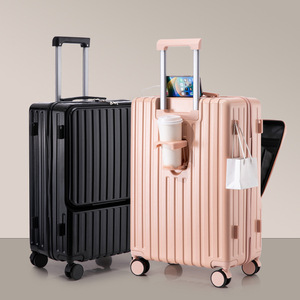 Maleta de Viaje Multifuncional al por Mayor, Plegable, con Portavasos, Gancho, Puerto de Carga USB, Gran Capacidad, Compartimentos en Capas - Product Image 2