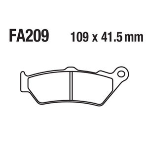 Plaquettes de frein à disque de moto, substrat en cuivre, métal fritté pour FA209 BMW F R K 650 750 800 850 <span class=keywords><strong>1200</strong></span> 1250 1600 <span class=keywords><strong>KTM</strong></span> DUCATI - Product Image 4