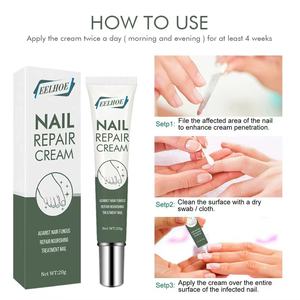 Crema Reparadora de Uñas con Extracto Herbal, Crema de Belleza para Uñas Brillantes, Tratamiento Antifúngico para Uñas de los Pies - Product Image 4