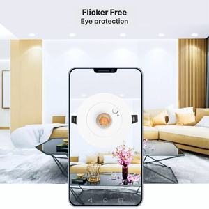 Plafonnier LED encastré à détecteur de mouvement infrarouge IP20 9W/12W/18W/24W pour extérieur, cours, escaliers, hôtels, spots - Product Image 5