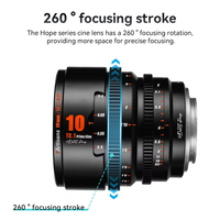 Objectif cinéma 7Artisans 10mm 16mm 25mm 35mm 50mm 85mm T2.1 Série Hope Format S35
