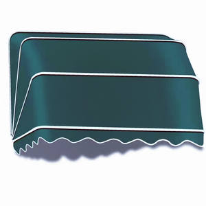 Auvent pastèque de style <span class=keywords><strong>français</strong></span> avec décoration semi-circulaire, <span class=keywords><strong>abri</strong></span> de pluie extérieur pliant et rétractable de style européen - Product Image 6