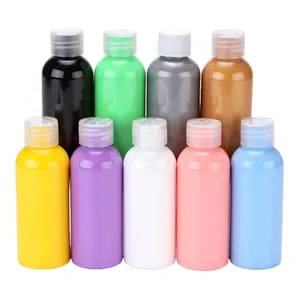 Großhandel DIY-Acryl-Farbset für handgemachte Fluid Bärkunst 24-Farben-Pigmentmaterial für Leinwand Malerei für Bärkunst Leinwand