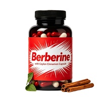 Extrait Herbal Health Nova : Capsules de Berbérine HCl, Cannelle de Ceylan, Curcumine et Curcuma – Compléments de Cannelle et de Berbérine