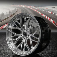 Rines de Aleación de Aluminio Cóncavos Profundos de 18 19 20 21 22 Pulgadas 5x114.3 5x112 5x130 5x120 Personalizados, Ruedas Forjadas para benz bmw Tesla audi
