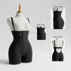 Faja Moldeadora Colombiana de Cintura Alta con Control de Abdomen y Levantamiento de Glúteos, 6 Varillas de Acero y Cierre en la Entrepierna - Product Image 5
