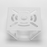 Support d'angle pour caméra dôme CCTV et adaptateur de montage à 90 degrés en métal pour caméra dôme IP de surveillance