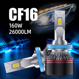 Super Canbus CF16 LED Scheinwerfer lampe H4 H11 H8 H9 6500k Helles Licht Autos chein werfer Auto Beleuchtungs <span class=keywords><strong>system</strong></span> - Product Image 2