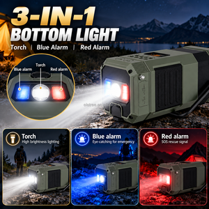 Linterna de Camping Multifuncional de 10000mAh con Radio AM/FM, Manivela Solar, SOS, IPX6, Altavoz Bluetooth y Lámpara de Camping Naturehike - Product Image 3